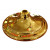 Round Gold Metal Stand