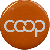Co-op Button, Orange