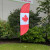 Canada Feather Flag Set with Pole and Ground Spike 