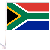 South Africa Car Flag