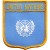 United Nations 2.5"x 2.75" Shield Crest