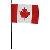 Canada Flags (Stick Flags)