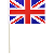 Union Jack Paper Stick Flags