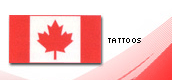 Canada Flag Tattoos